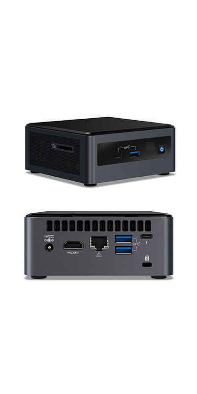 Intel® Intel NUC10i7FNHN2 (Intel Core i7-10710U up to 4,70GHz, 1x HDMI, 5x US Mini-PC