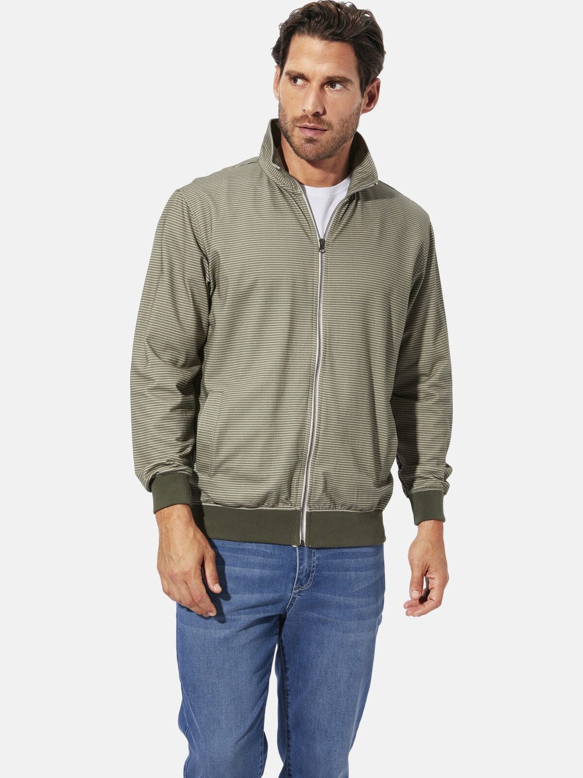 Babista Sweatjacke NORIETTA im feinen Streifenmuster günstig online kaufen