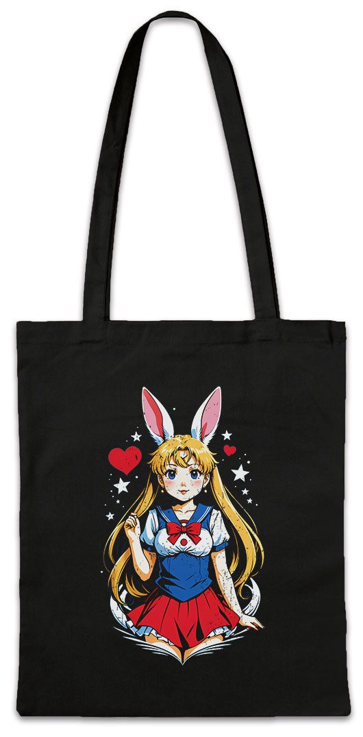 Beuteltasche Wild Anime Moon Rabbit Stofftasche Anime Sailor Girl Usagi Tsukino