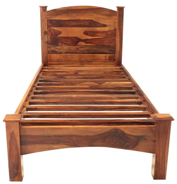 Indischesmoebelhausde Massivholzbett Bett Rami 90x200 aus indischem Palisan günstig online kaufen