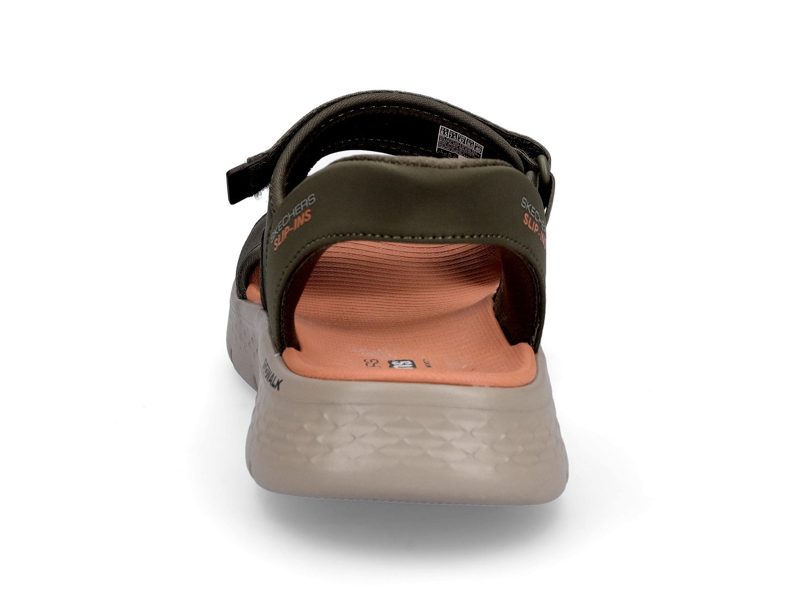 Skechers Skechers Herren Sandale Go Walk Flex SD Easy Entry oliv Sandale