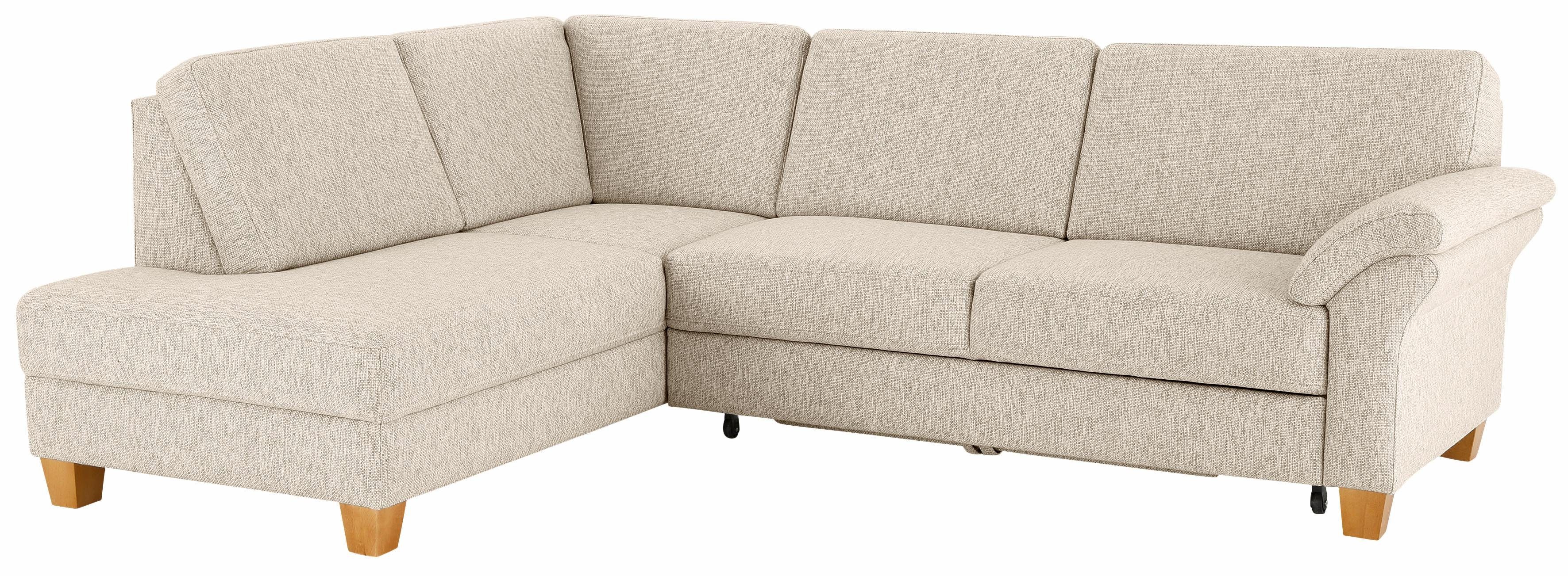 Home affaire Ecksofa Borkum L-Form, B: 249 cm - OTTO. Verlässliche Qualität., optional Bettfunktion, Federkern