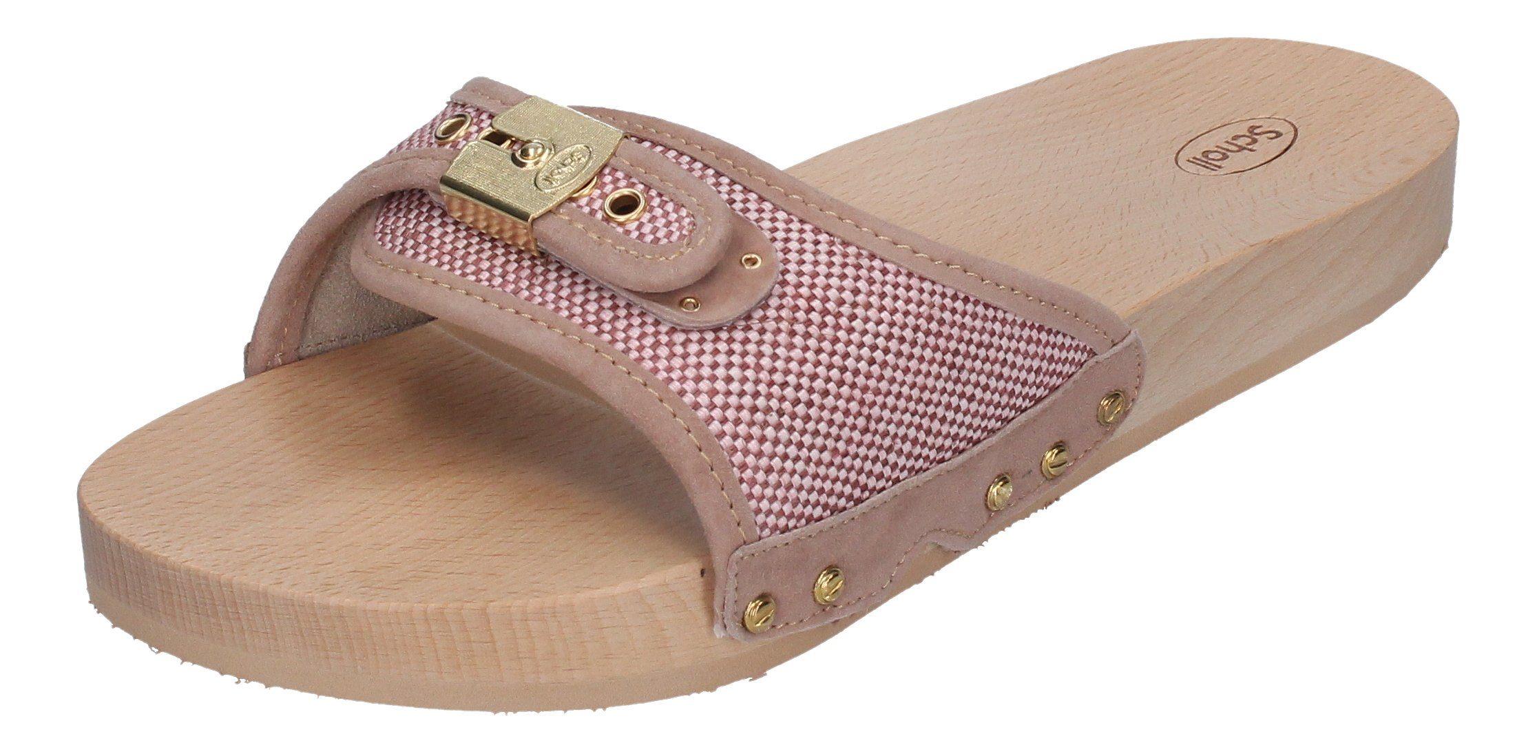 PESCURA Pale FLAT Pink Scholl Keilpantolette FLEX