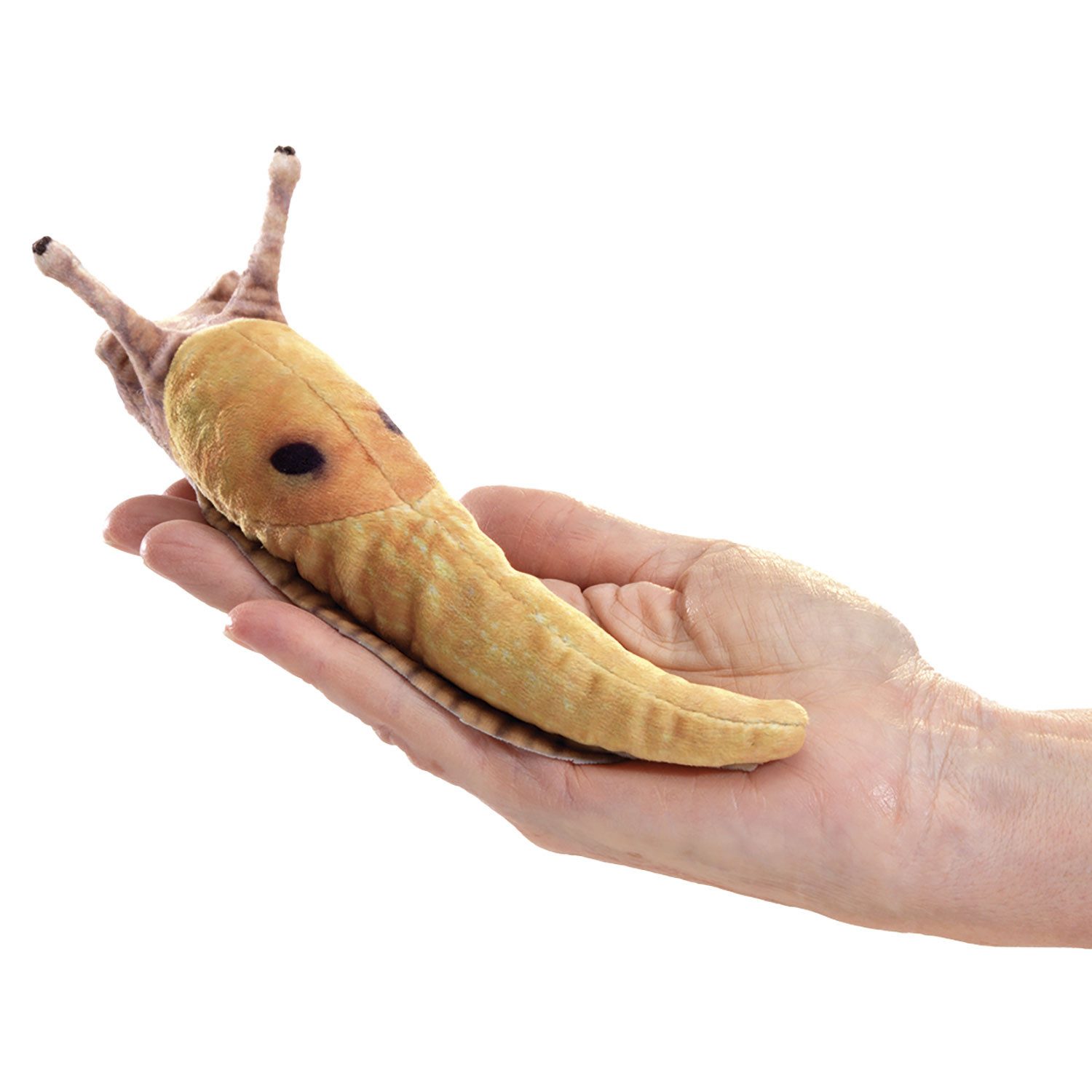Folkmanis Handpuppen Handpuppe Folkmanis Handpuppe Mini Bananenschnecke 8002 (Packung)