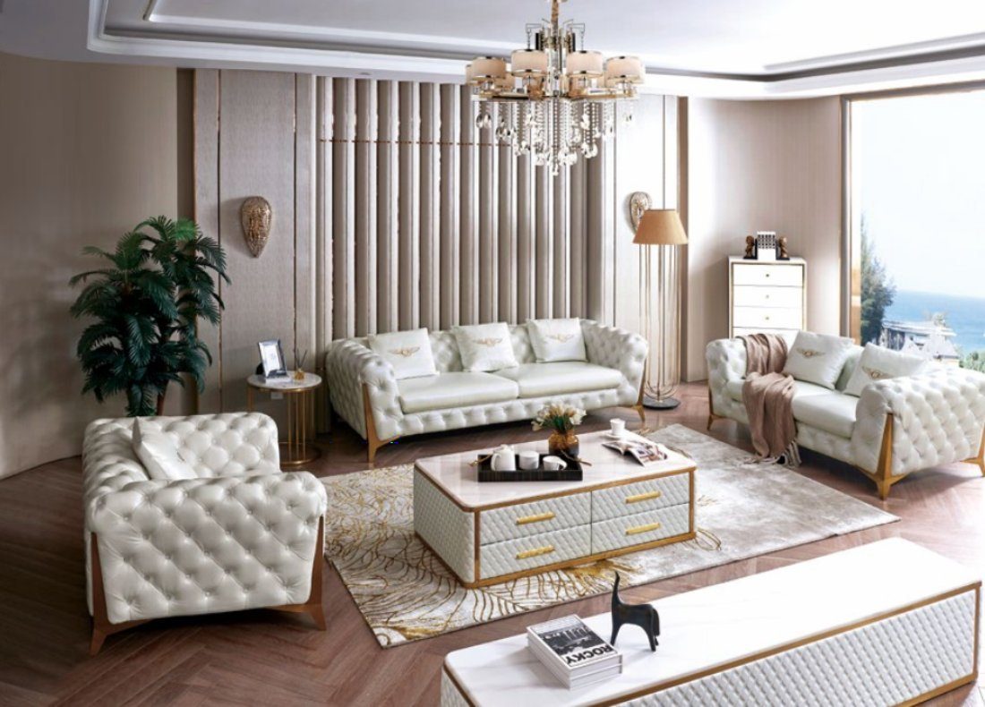 JVmoebel Sofa, Italienische Luxus Möbel Wohnzimmer Sitz