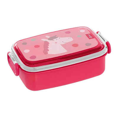 Sigikid Lunchbox Lunchbox 18 x 9 x 5 cm, Material-Mix, (1-tlg), Spülmaschinengeeignet, Motiv-Deckel mit der Hand spülen