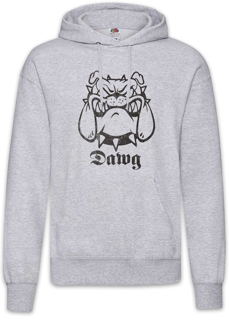 Hoodie Dawg Herren Hoodie Dog Kettenhalsband Kette Bissiger Hund Briefträger