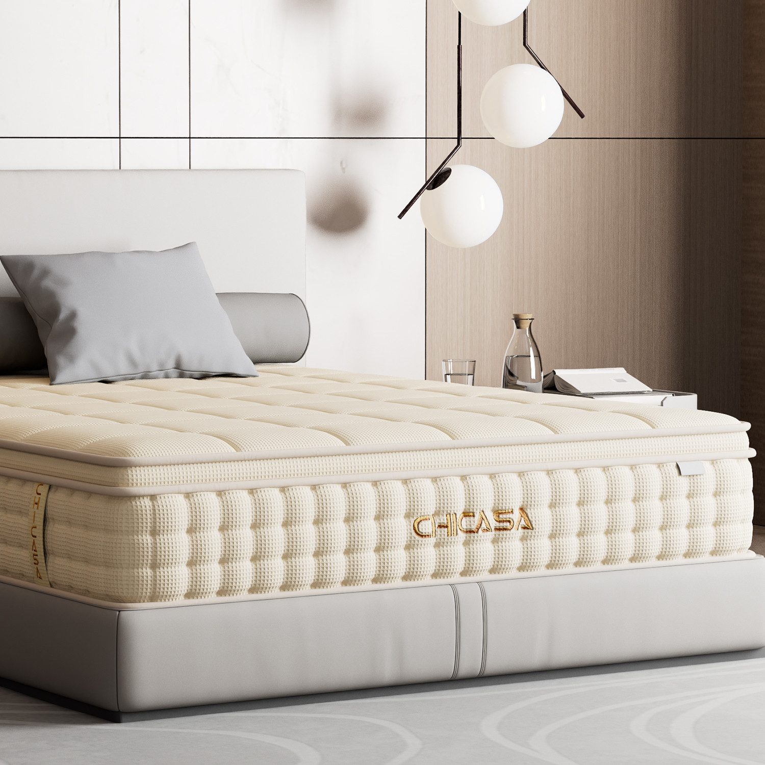 Taschenfederkernmatratze 9 Zonen Luxus Federkernmatratze, Integrierte Waffe günstig online kaufen