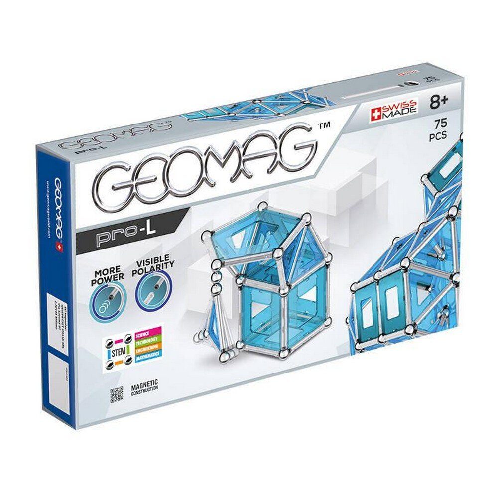 Geomag™ Lernspielzeug Pro L mit Panellen - verschiedene Sets. Schwerkraft und Magnetismus (75-St), magnetisch