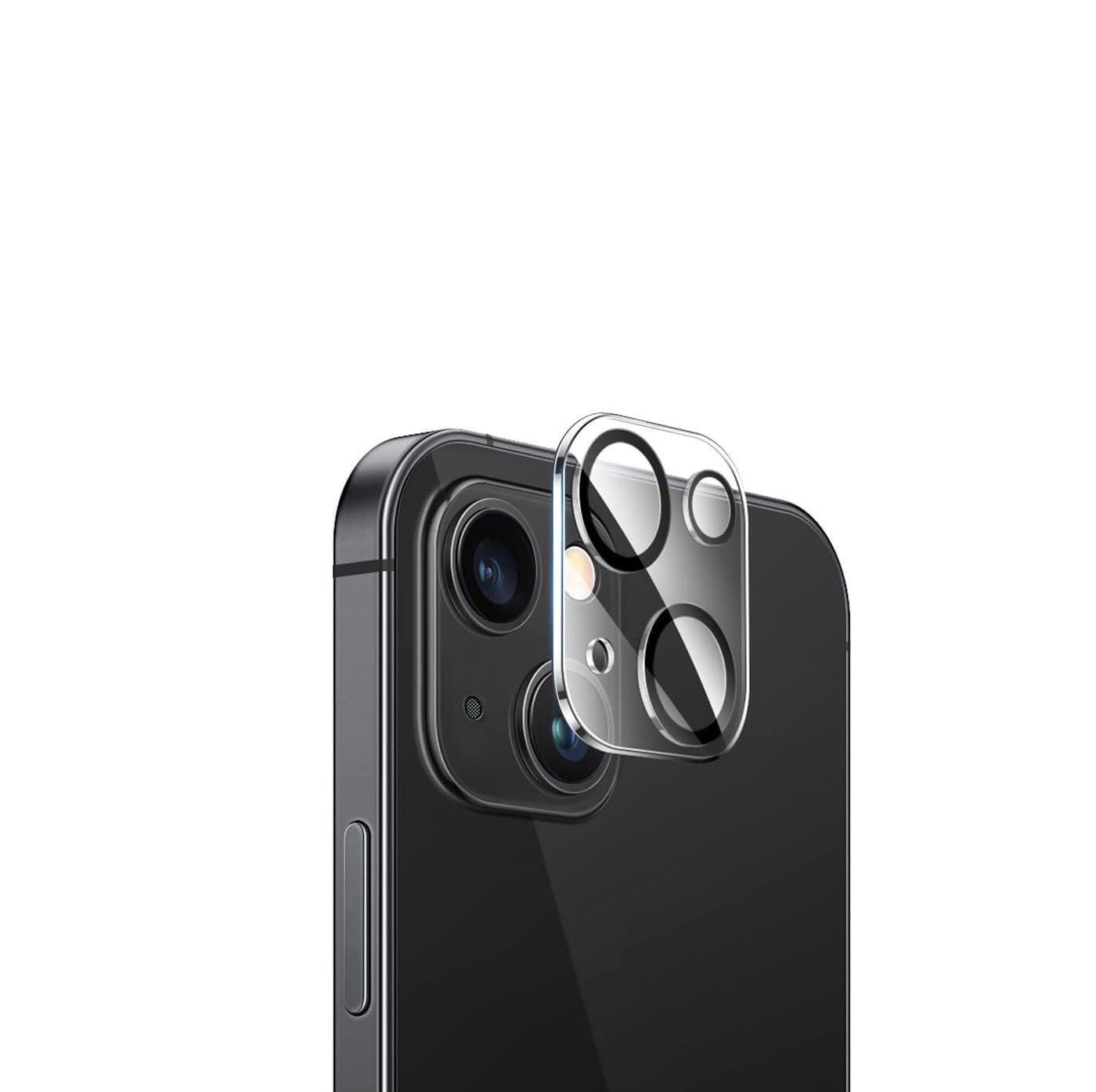 Ventarent Schutzfolie für iPhone 13 / iPhone 13 Mini Kameraschutz Linse Camera Glas, (Kamera Schutz, 1-St., inkl. Reinigungstuch), Transparent, Stoßschutz, Smartphone