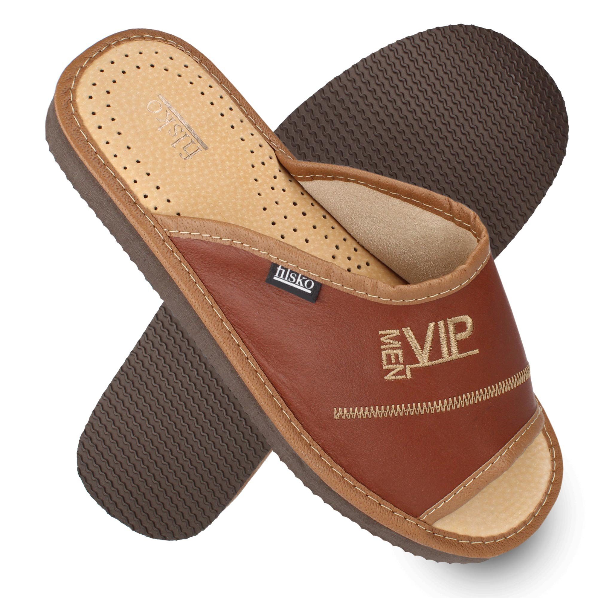 filsko Arby Herren VIP MEN Schuhgrößen 40-50 Hausschuh Memory Foam