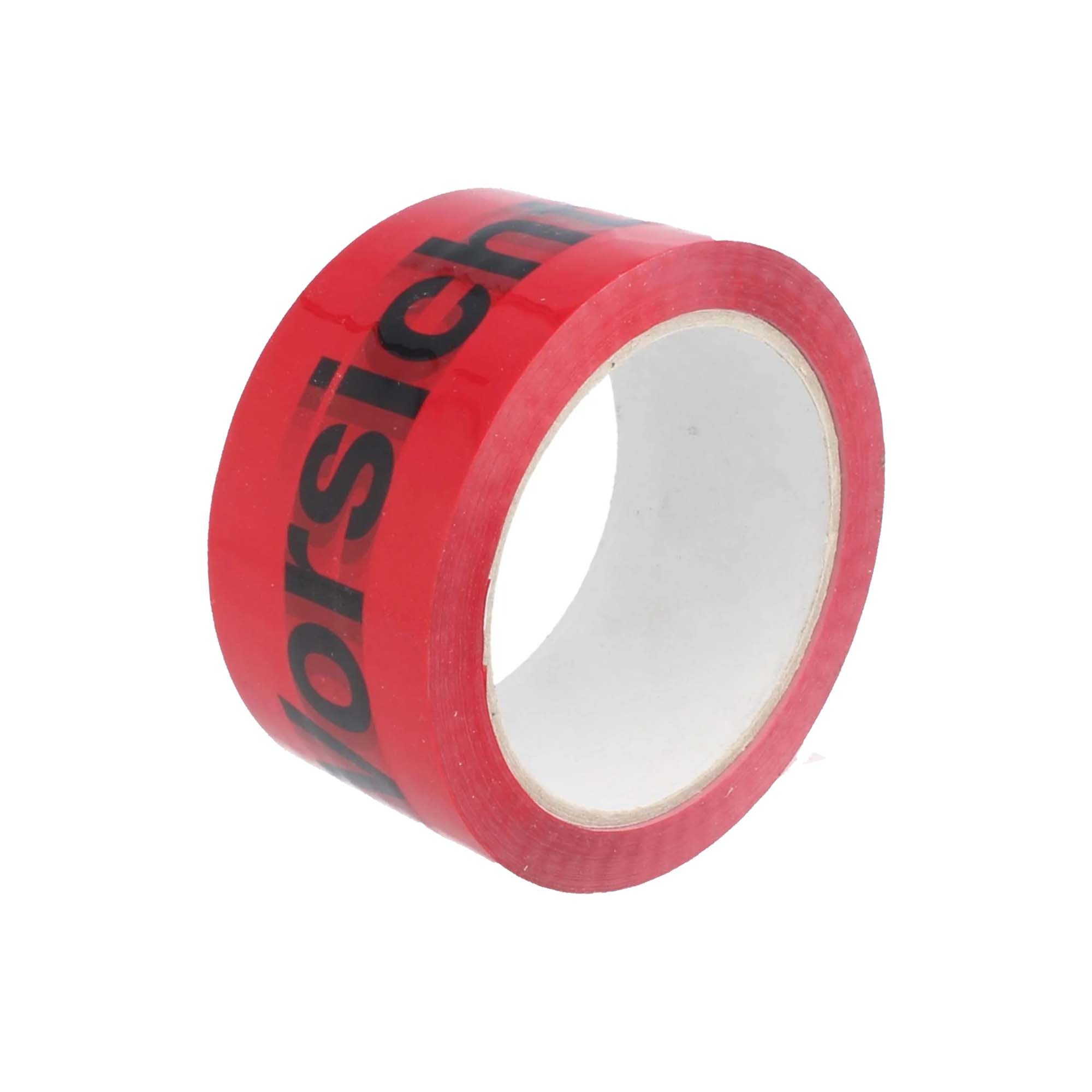 tecuro Klebeband Paketklebeband Vorsicht Glas, 50 mm x 66 m, leise abrollba günstig online kaufen