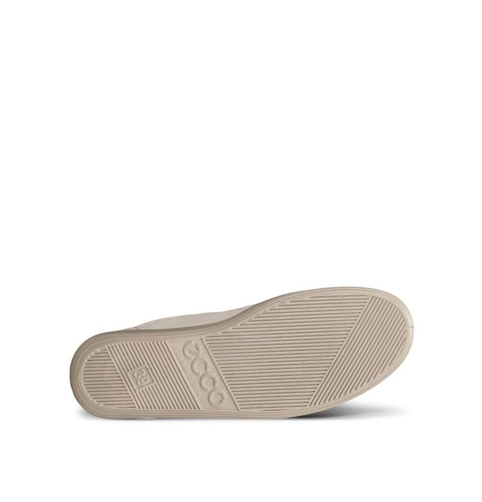Ecco Soft 2.0 Tie (leichte und flexible Sohle) hellgrau Damen Sneaker – Bild 5 von 5