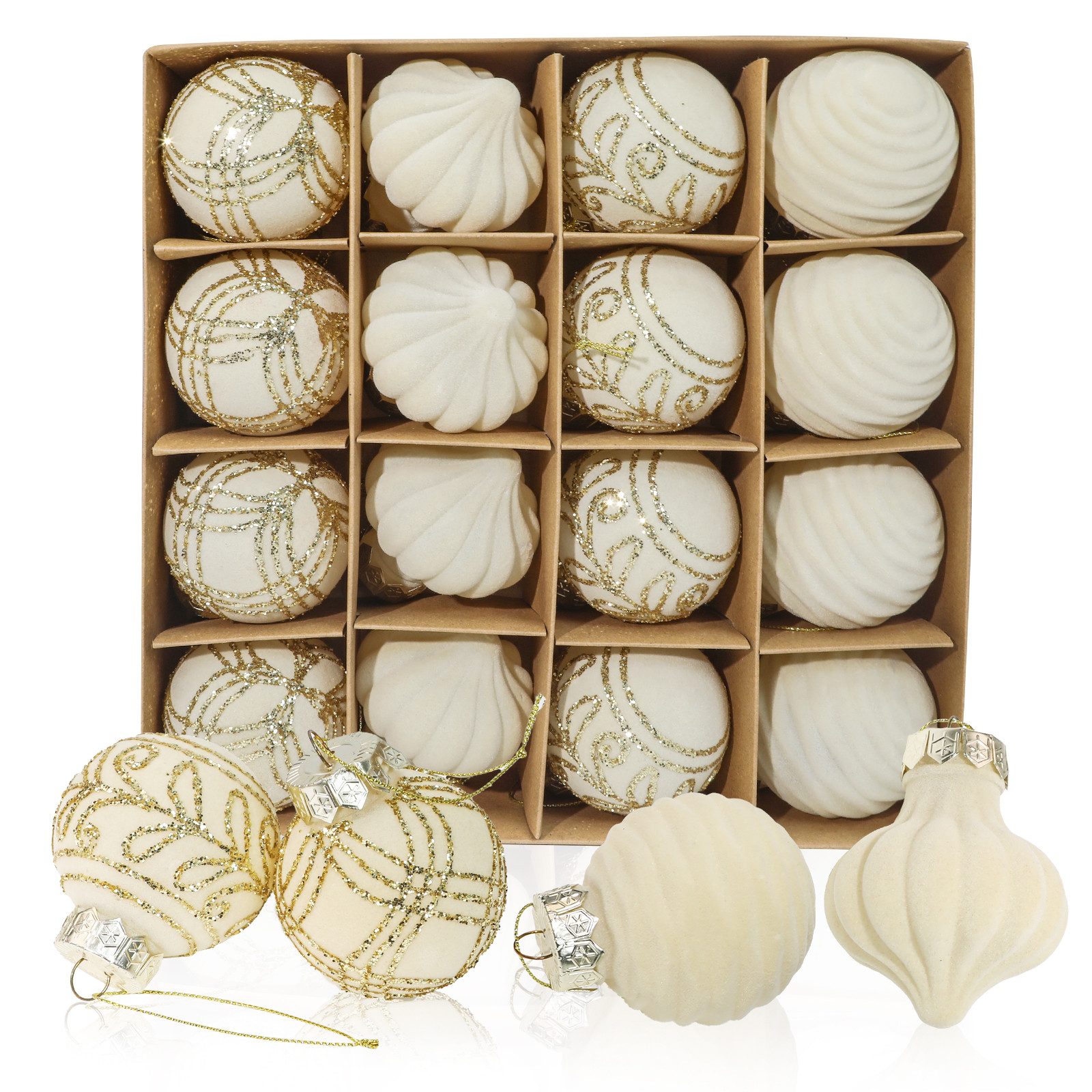 M&W DAS DESIGN Weihnachtsbaumkugel Christbaumschmuck Mini Outdoor Weihnacht günstig online kaufen