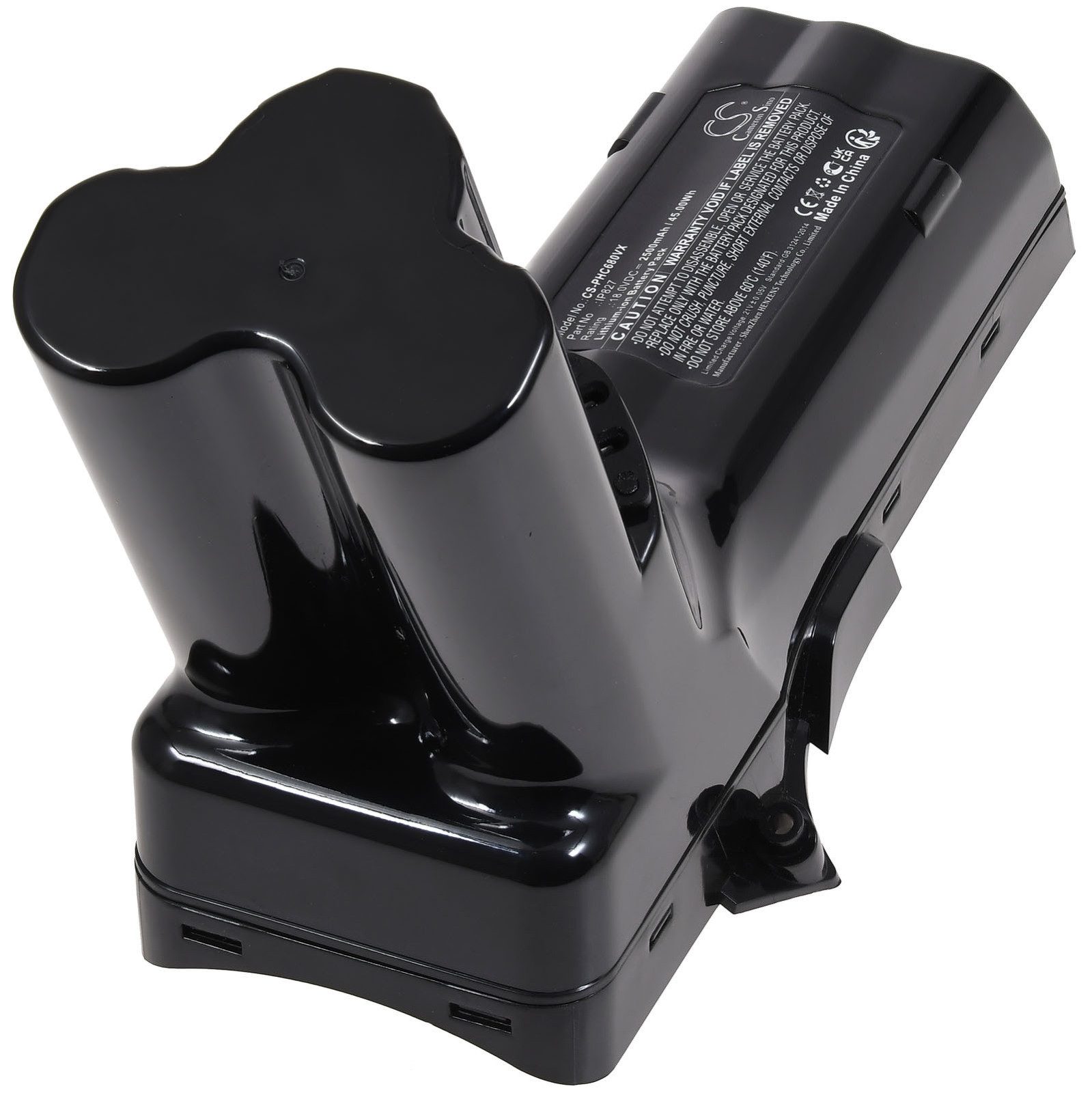 Powery Akku für Philips FC6813 FC6814 FC6908 Staubsauger-Akku 2500 mAh (18 V)
