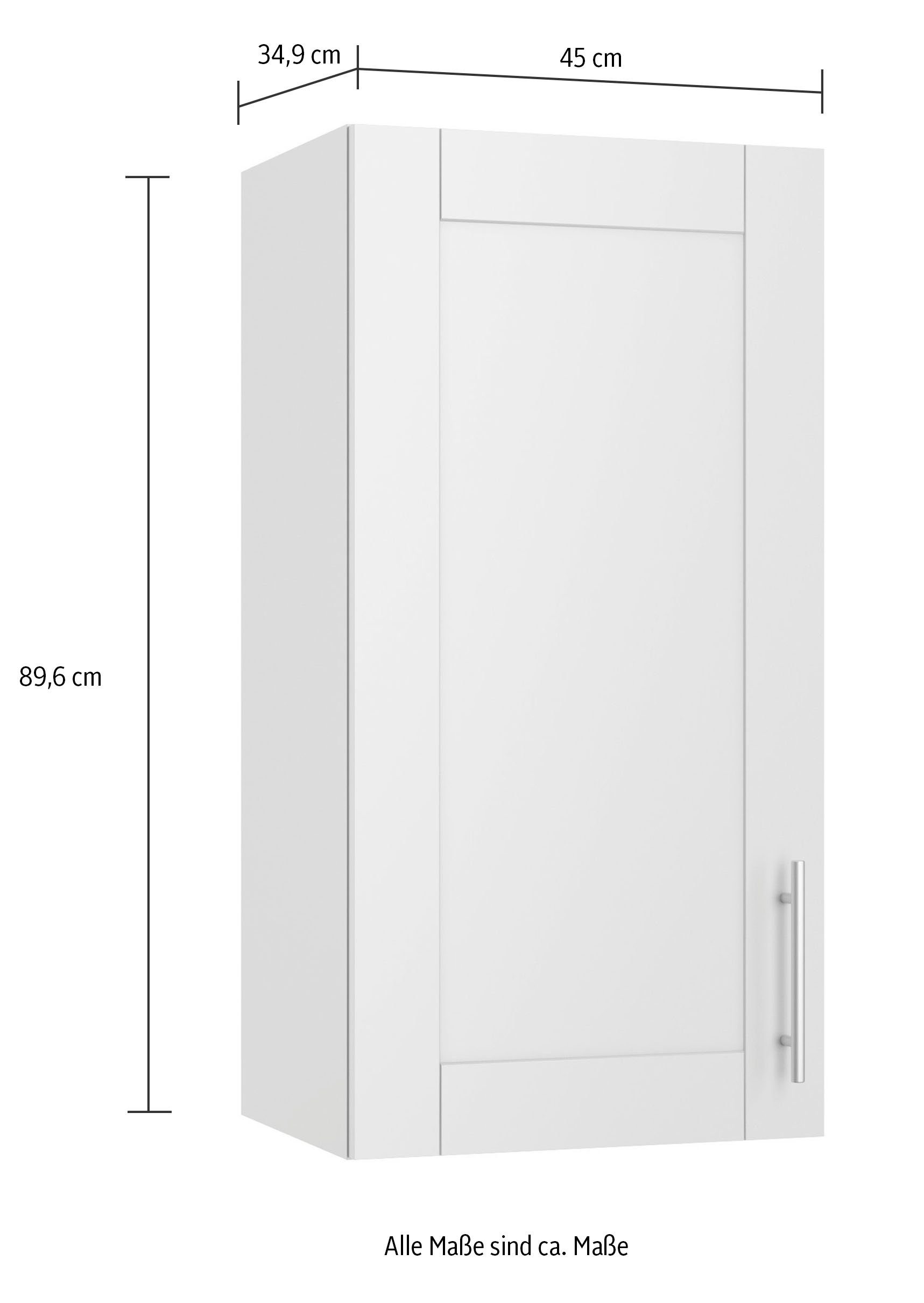 KOCHSTATION Hängeschrank KS-Ahus Breite 45 cm