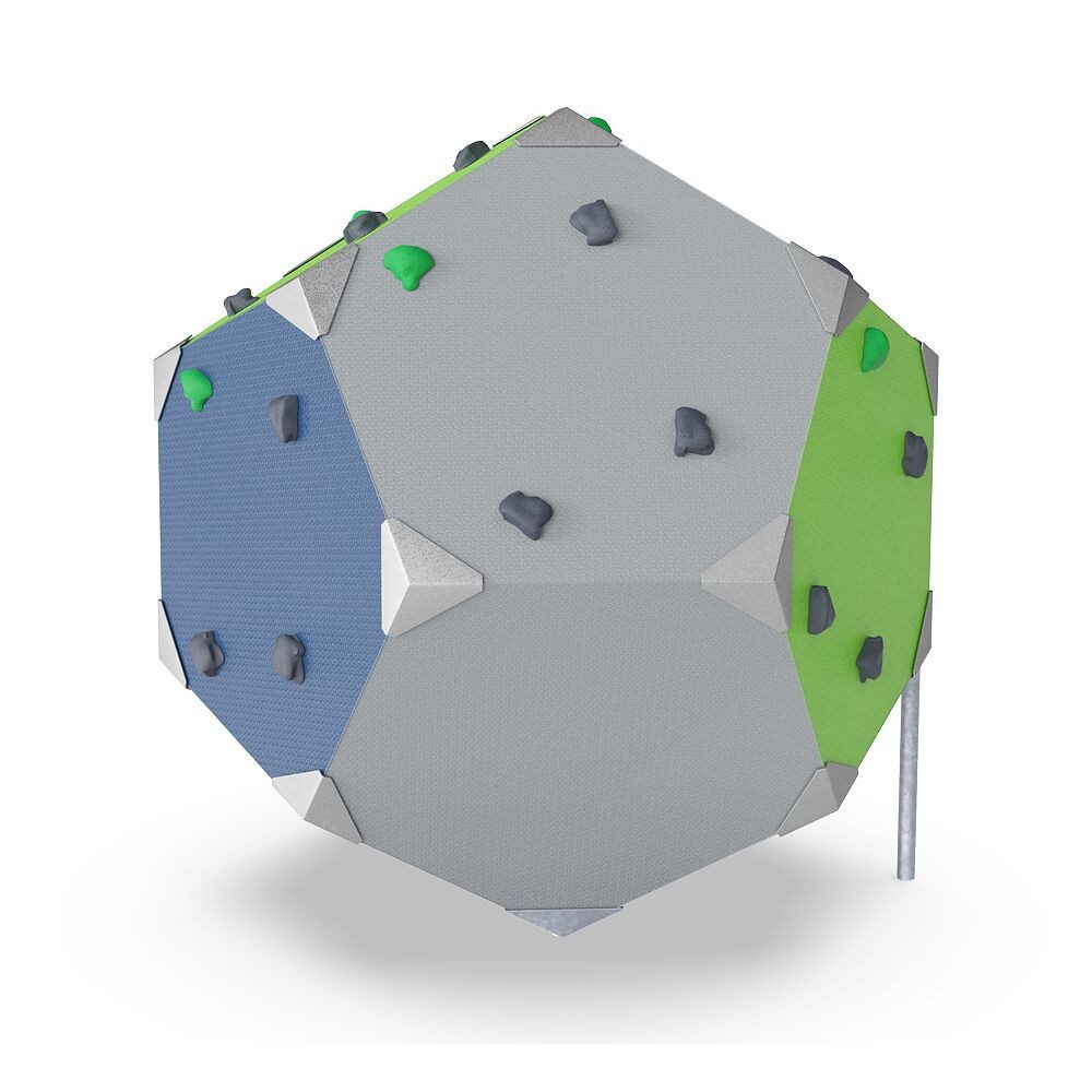 Kompan Kletterwand Boulderwürfel BLOQX, Schult logisches Denken beim Entdecken neuer Routen