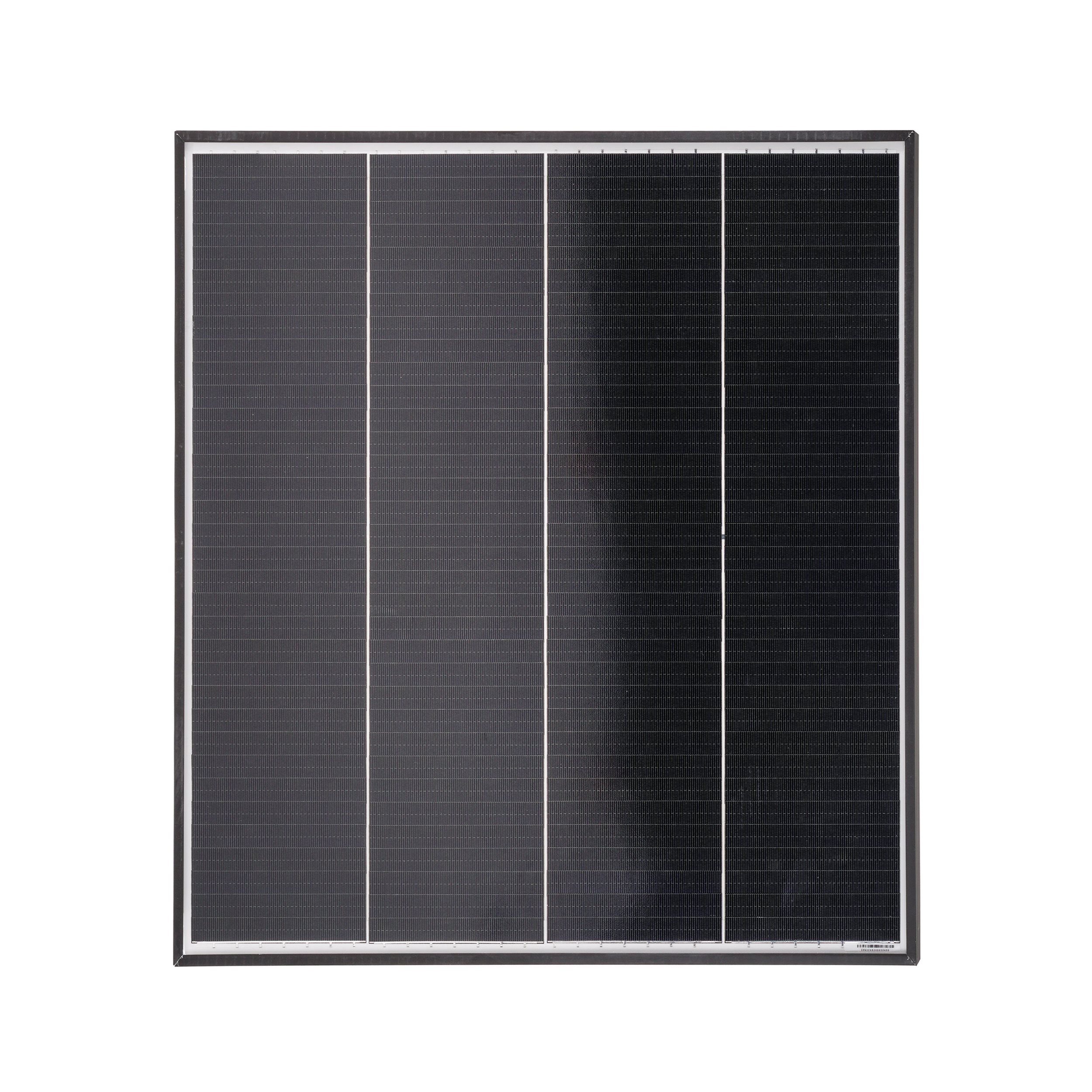esotec Solarmodul Seraphim Solarpanel 50 Wp 37,6 V mono - 530 x 490 x 35 mm 131076, (Komplettset)