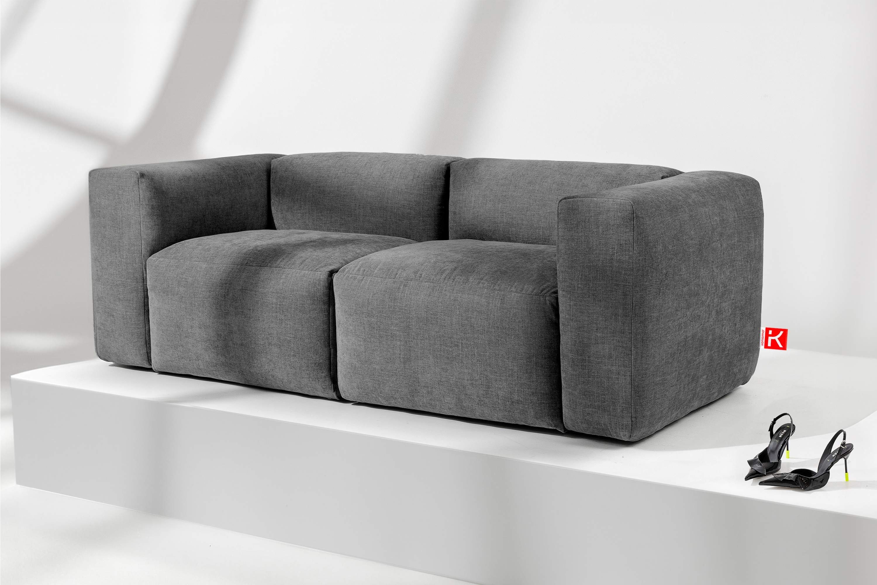 KONSIMO® 3-Sitzer BUFFO Einzelsofa, modulares Sofa, hergestellt in der EU,e günstig online kaufen
