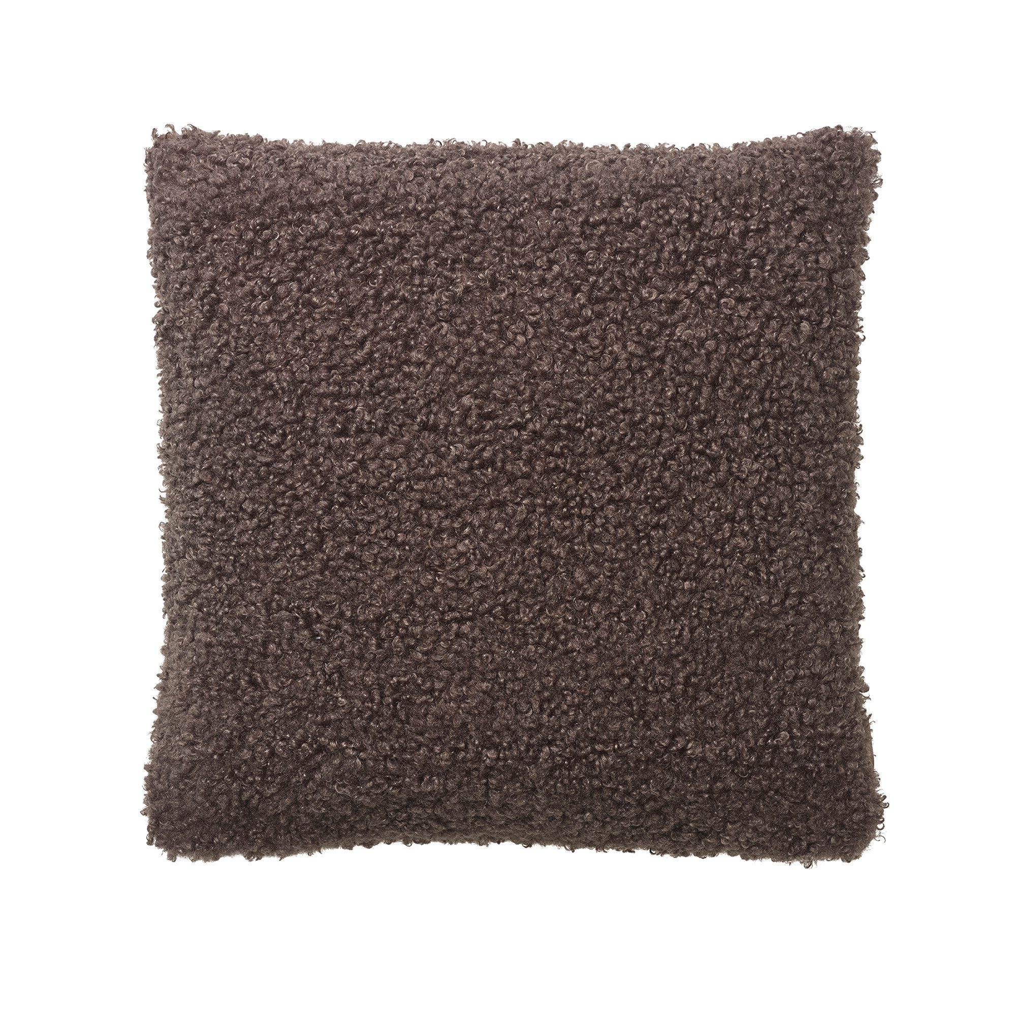 blomus Kissenhülle -TEDDY- Kissenbezug, Dekokissen, Kuschelkissen, Wohnkissen modern, Flauschig, inkl. Trageschlaufe, inkl. Filzgleitern