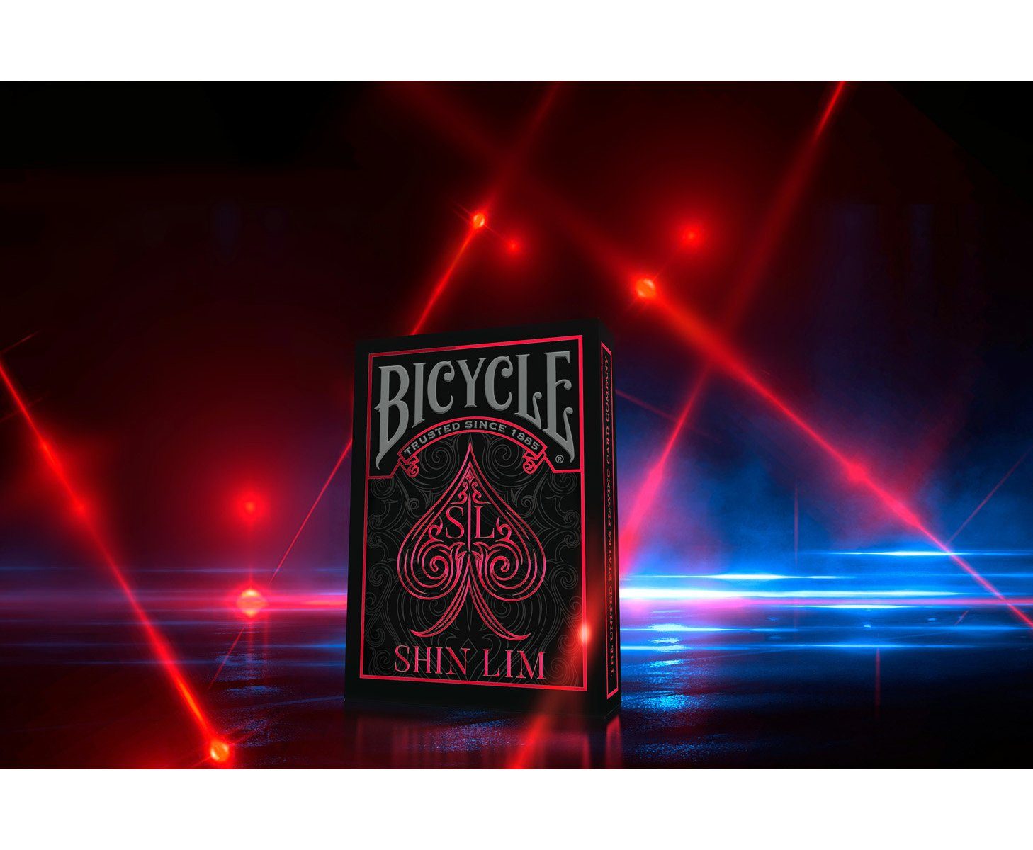 Cartamundi Spiel Bicycle Kartendeck - Shin Lim, Kartenspiel, Mit einzigartigem Air-Cushion®-Finish