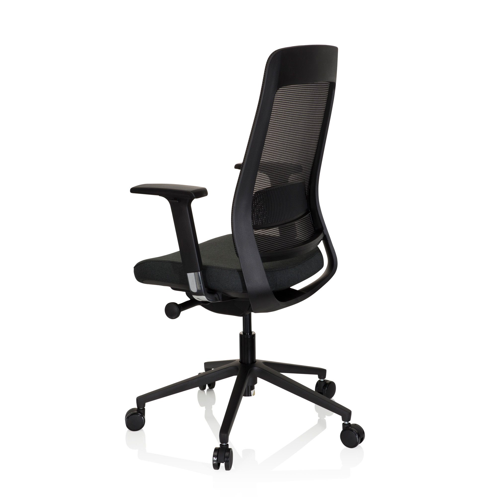 Profi (1 CHIARO hjh ergonomisch BLACK Bürostuhl OFFICE St), T1 Stoff/Netzstoff Schreibtischstuhl Drehstuhl