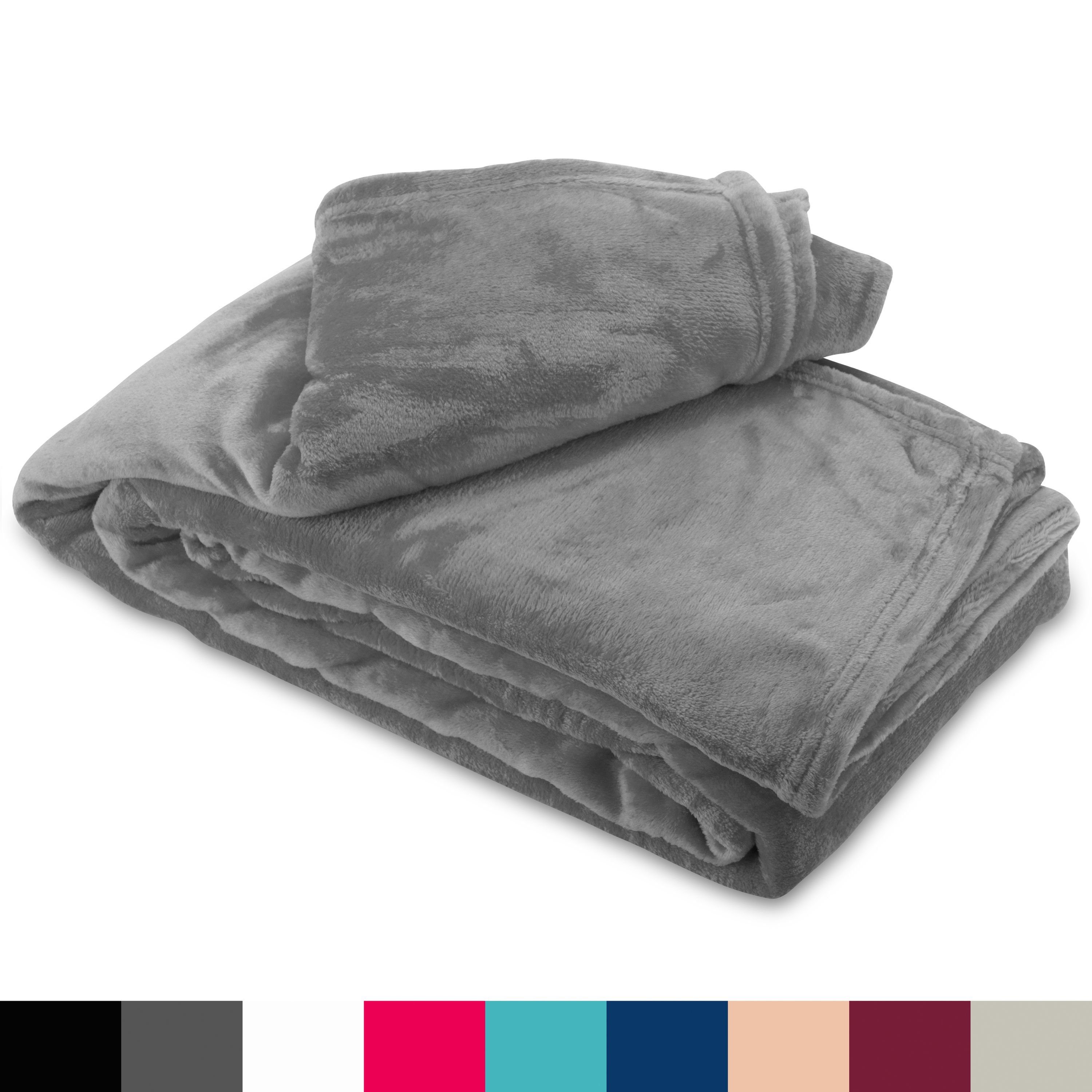 Wohndecke kuschelig warm 150x200, 220x240 oder 270x230