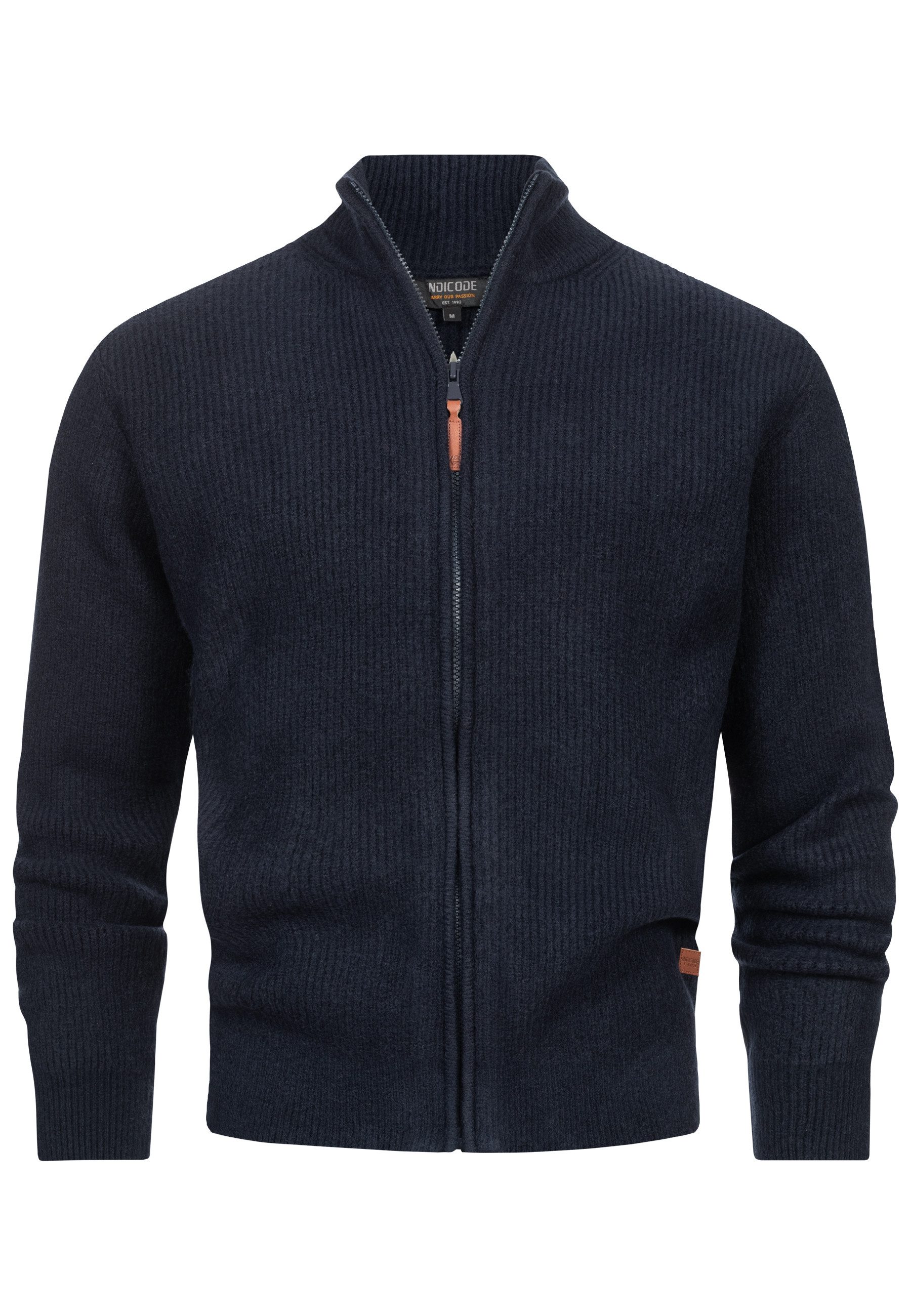 Indicode Strickjacke Herren INPeace Cardigan Herrenstrickjacke günstig online kaufen