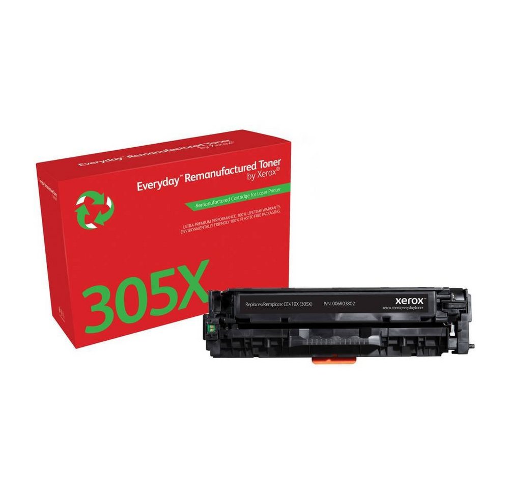 Thumbnail - Xerox Tonerpatrone Tonerkassette ersetzt HP 305X, CE410X 4000 Seiten