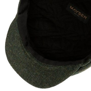 Mayser Flat Cap (1-St) Schirmmütze mit Schirm, Made in the EU