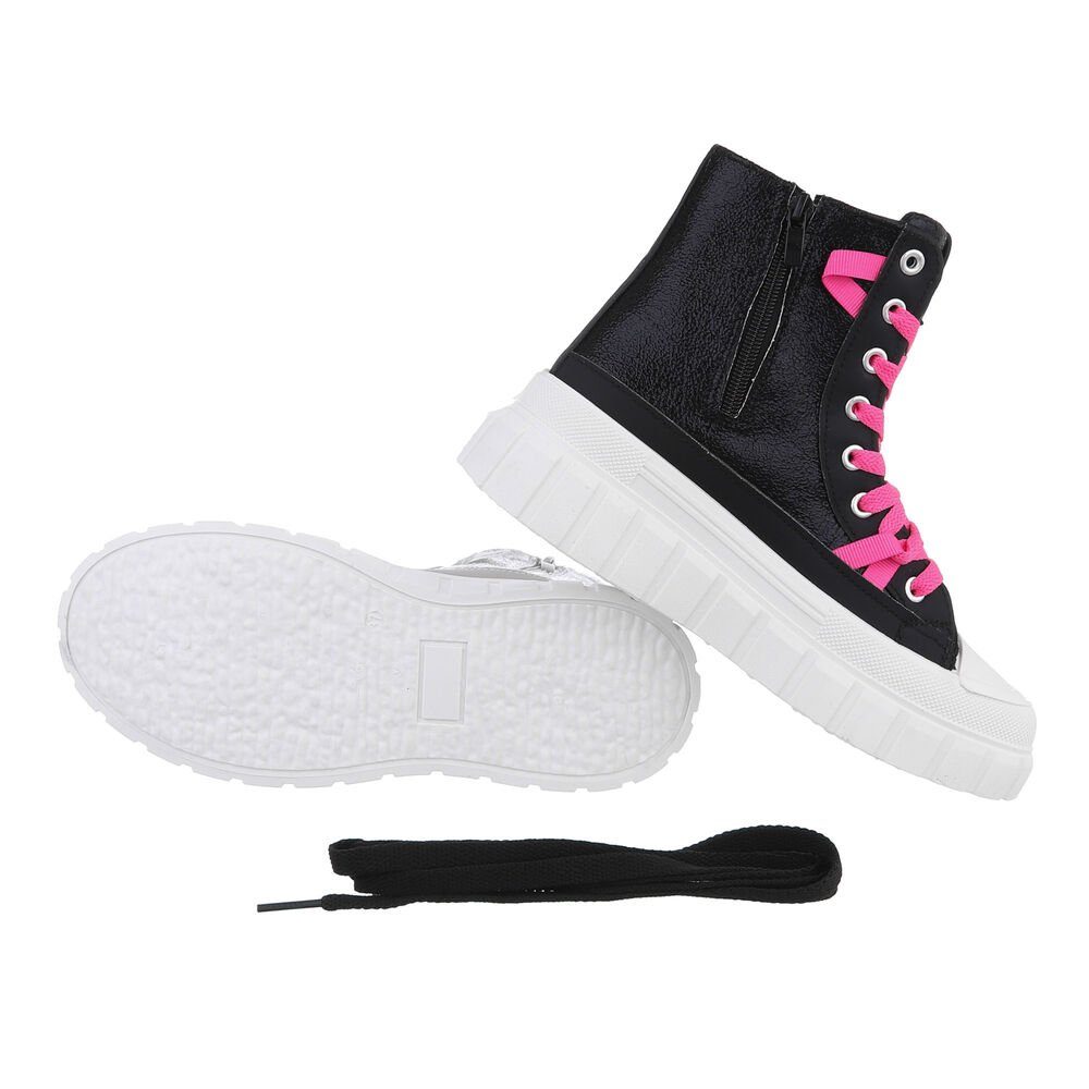 Ital-Design Damen High-Top Freizeit Sneakerboots (85255514) Flach Sneakers günstig online kaufen