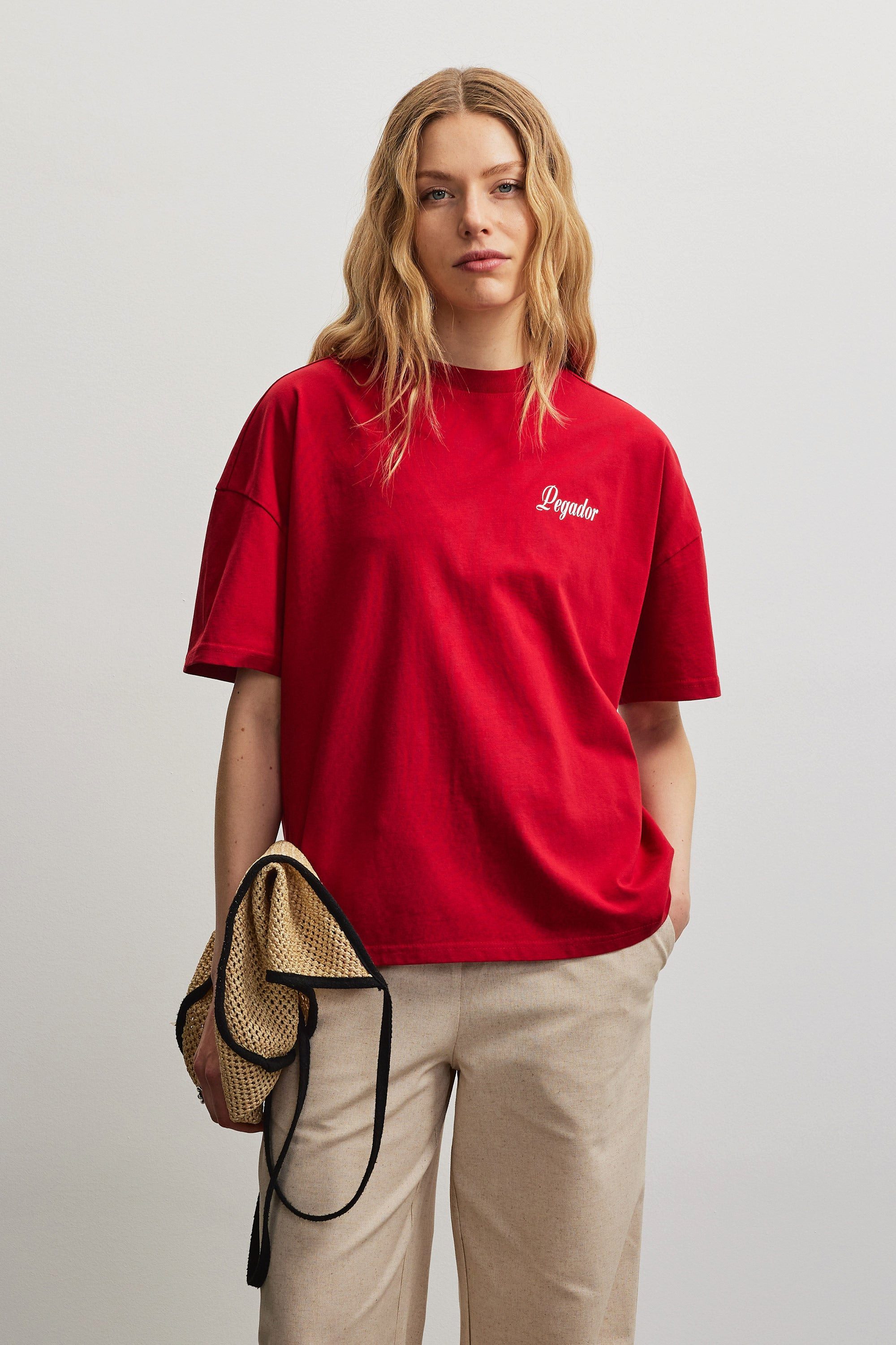 PEGADOR T-Shirt RAUMA HEAVY OVERSIZED TEE