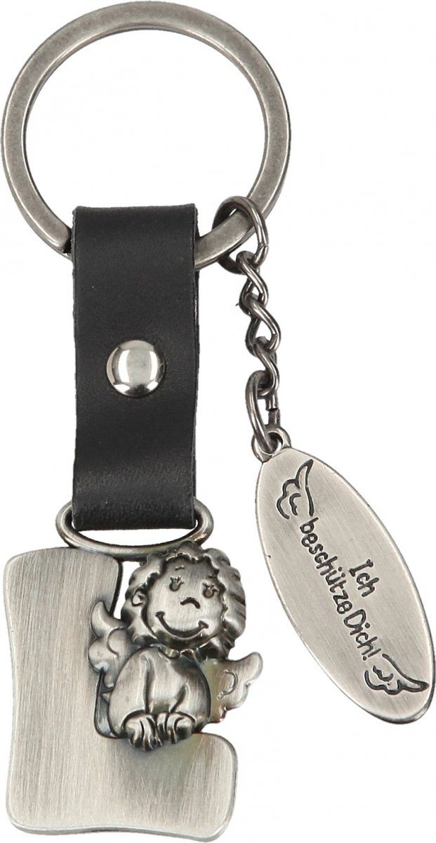 Depesche Schlüsselanhänger Schutzengel Buchstabe Alphabet Anhänger Beschütz günstig online kaufen