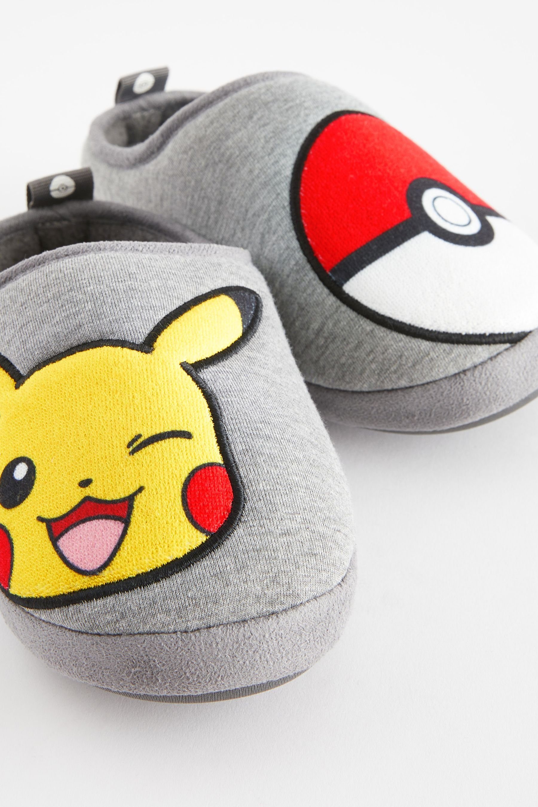 Next Sportliche Pantoletten Hausschuh (1-tlg) Grey Pokemon