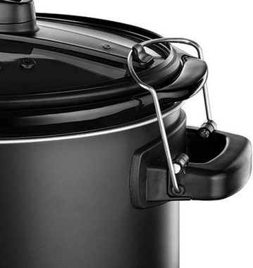 RUSSELL HOBBS Multikocher Cooker, Sous Vide, Bräter + Kerntemperatursensor in 1, 350,00 W, 6,05 l Schüssel, Multifunktionales Kochgerät, Vereint Sous Vide, Slow Cooker und Kochen