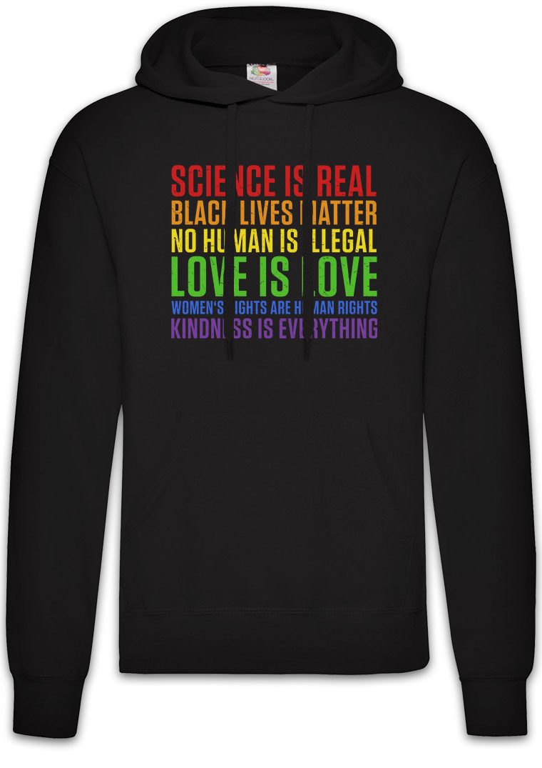 Hoodie Rainbow Sayings Herren Hoodie Black Gay LGBTQ Gay Schwul Trans Pride