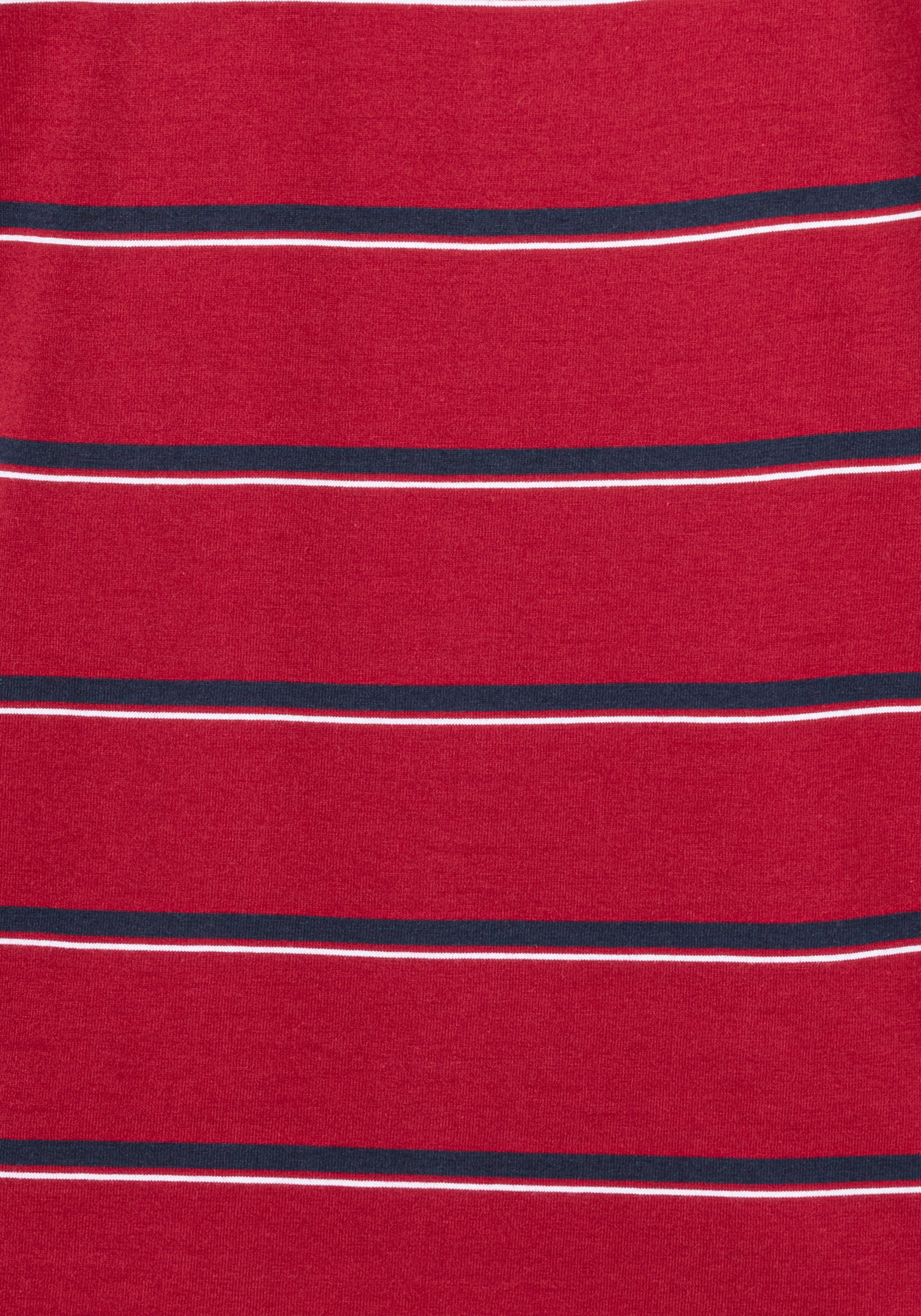 H.I.S Pyjama (2 tlg., 1 Stück) Schlafanzug mit garngefärbten Streifen