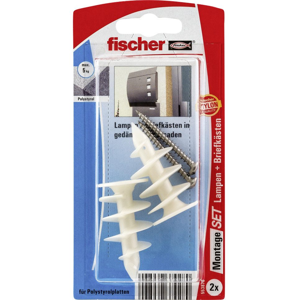 Dübel-Set Fischer Montage-Set Lampen