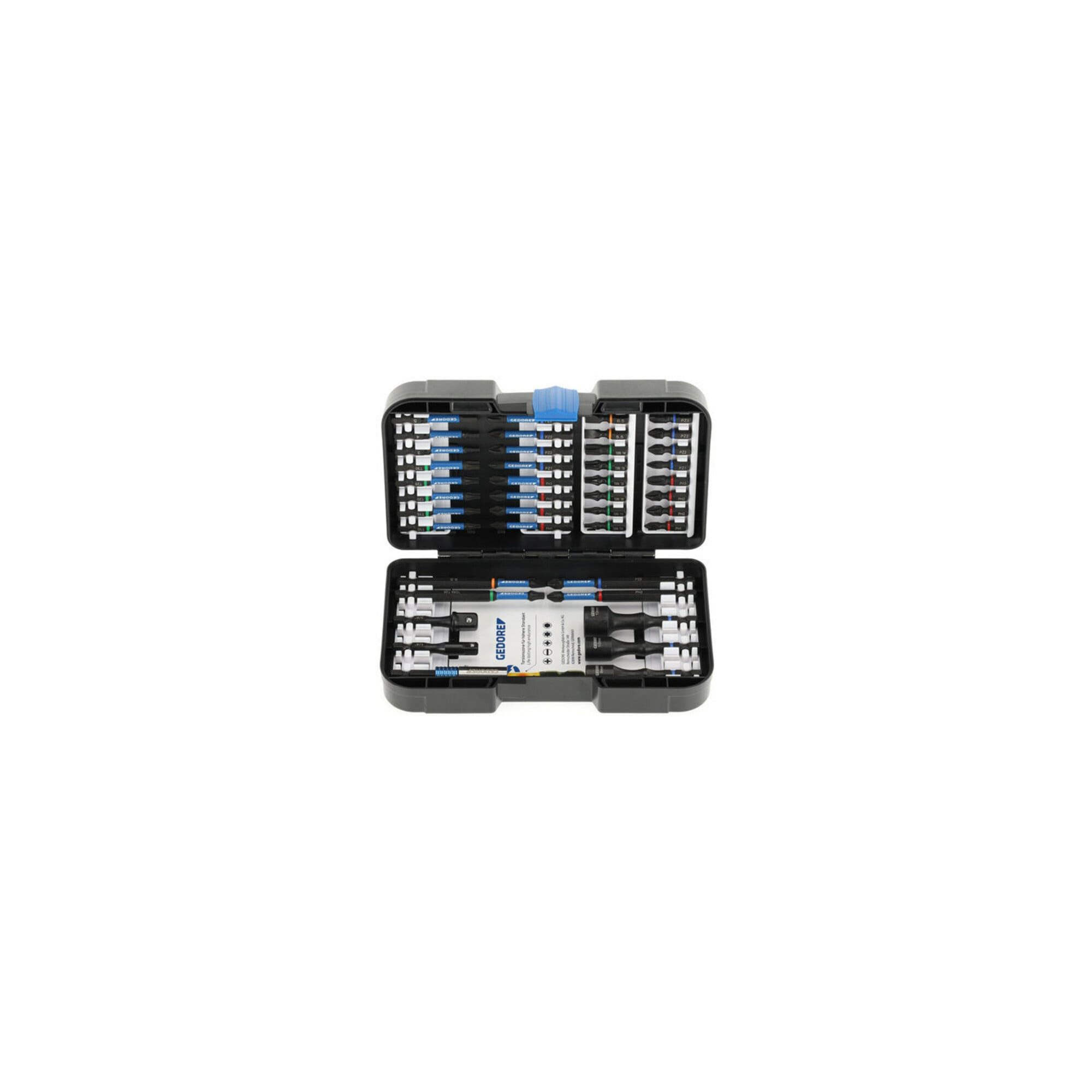 Gedore Bit-Set Gedore 666-042 Torsionsbit-Satz SL+PR+PH+PZ+TX 42-teilig