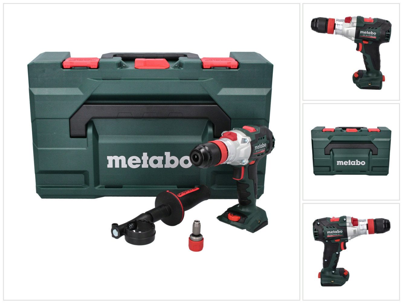 metabo Schlagbohrmaschine SB 18 LTX BL Q I Akku Schlagbohrschrauber 18 V 130 Nm Brushless (602
