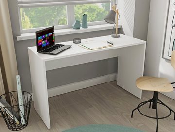 Helvetia Schreibtisch AGAPI, Breite 130, Computertisch im modernen Design & viel Arbeitsfläche