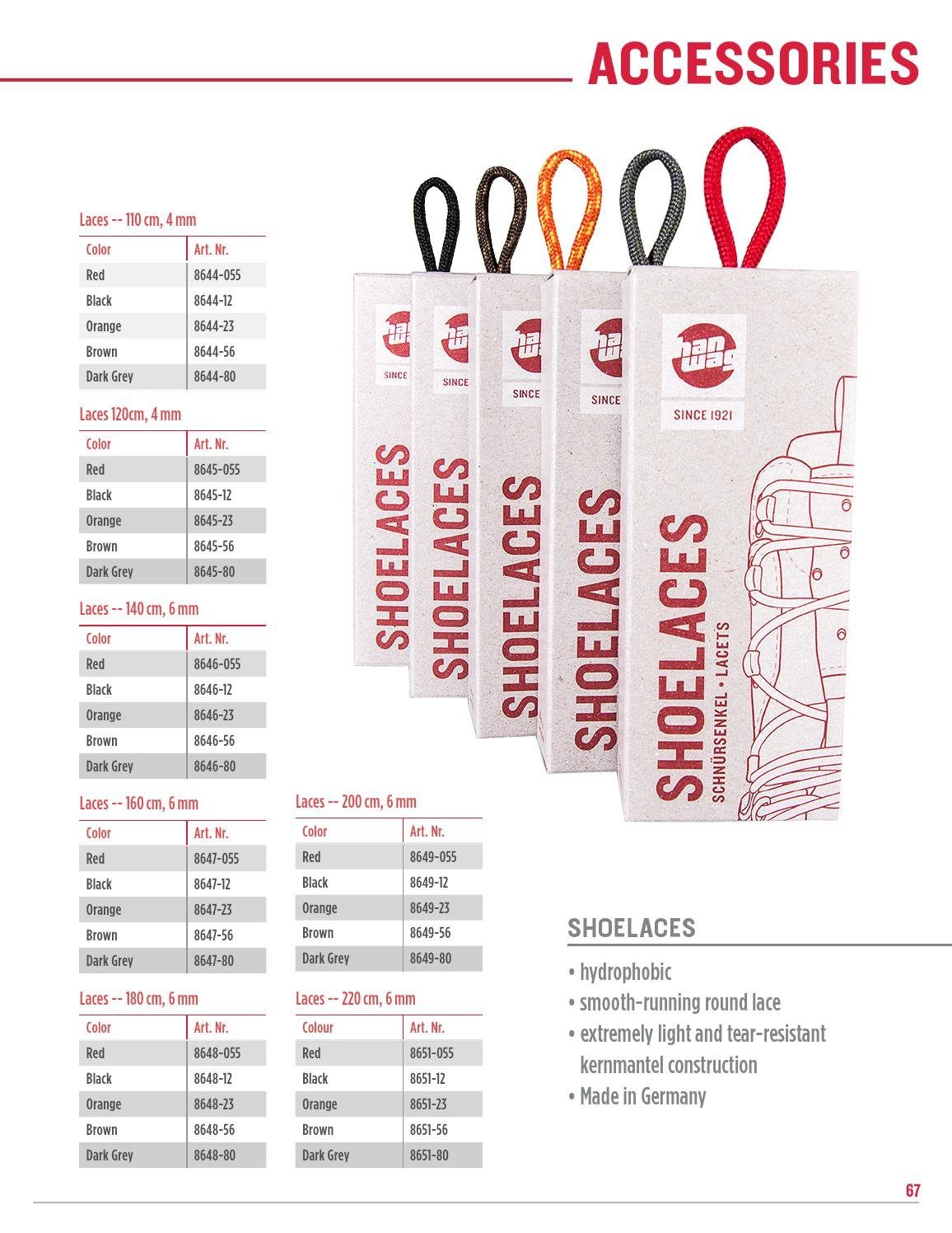 Hanwag Шнурки Hanwag Shoelaces / Шнурки