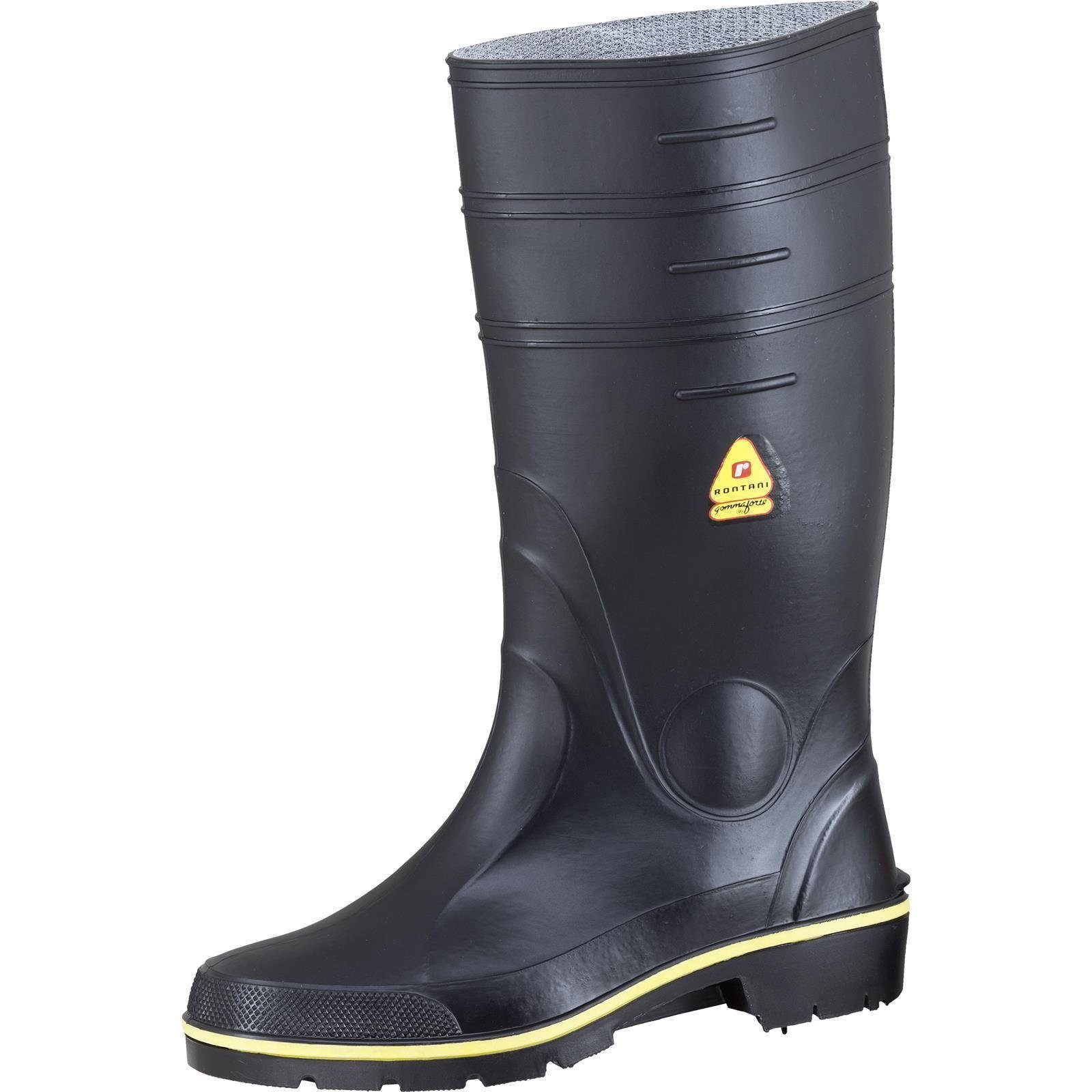 Rontani Nitril-Gummistiefel schwarz hoch Gummistiefel