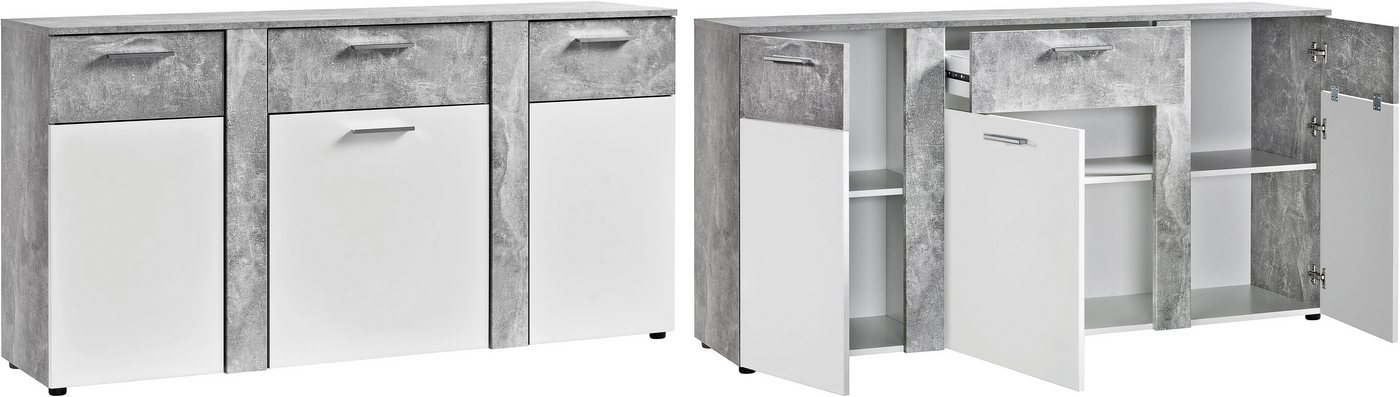 Procontour Kommode Trenti (OTTOs Choice), Höhe 81 cm, mit variabel verstellbaren Einlegeböden