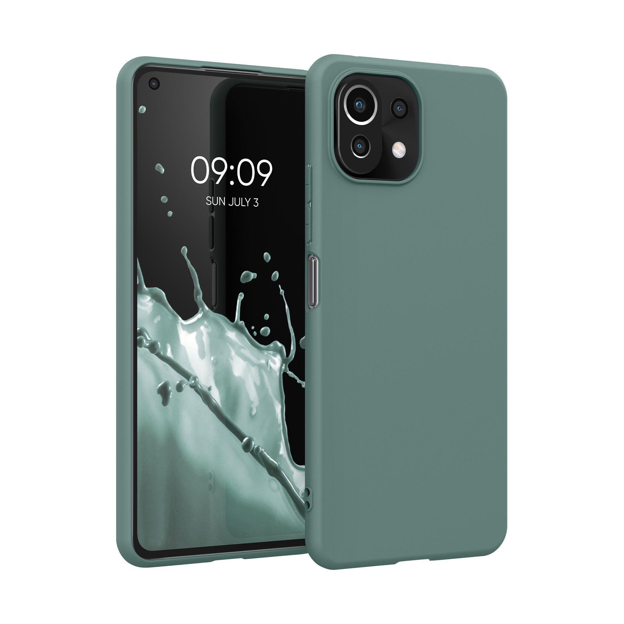kwmobile Handyhülle Hülle für Xiaomi 11 Lite (5G) NE / Mi 11 Lite (5G), Hülle Silikon - Soft Handyhülle - Handy Case Cover