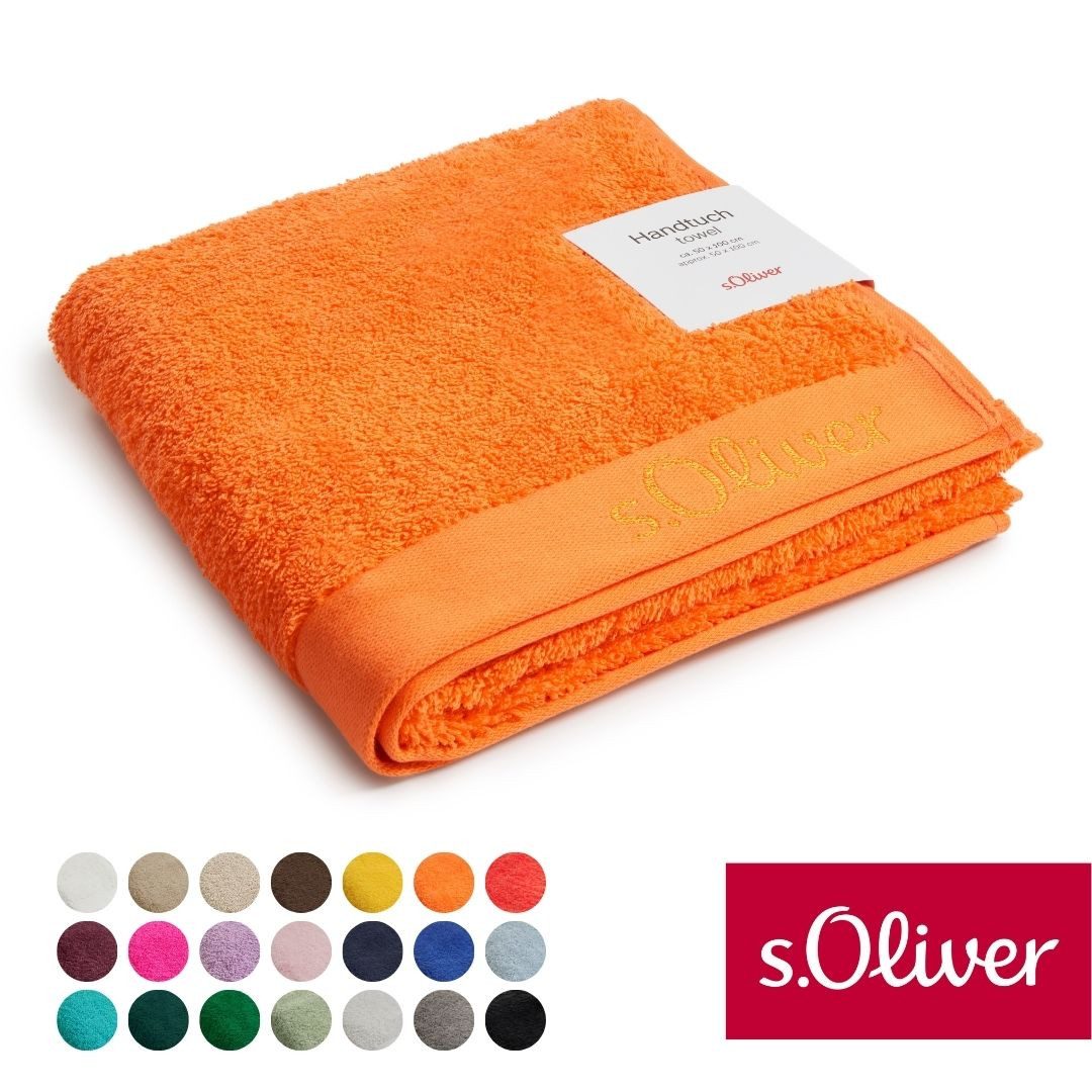 s.Oliver Handtuch s.Oliver, Premium Qualität, 600 gr/m², auch als Sets erhä günstig online kaufen