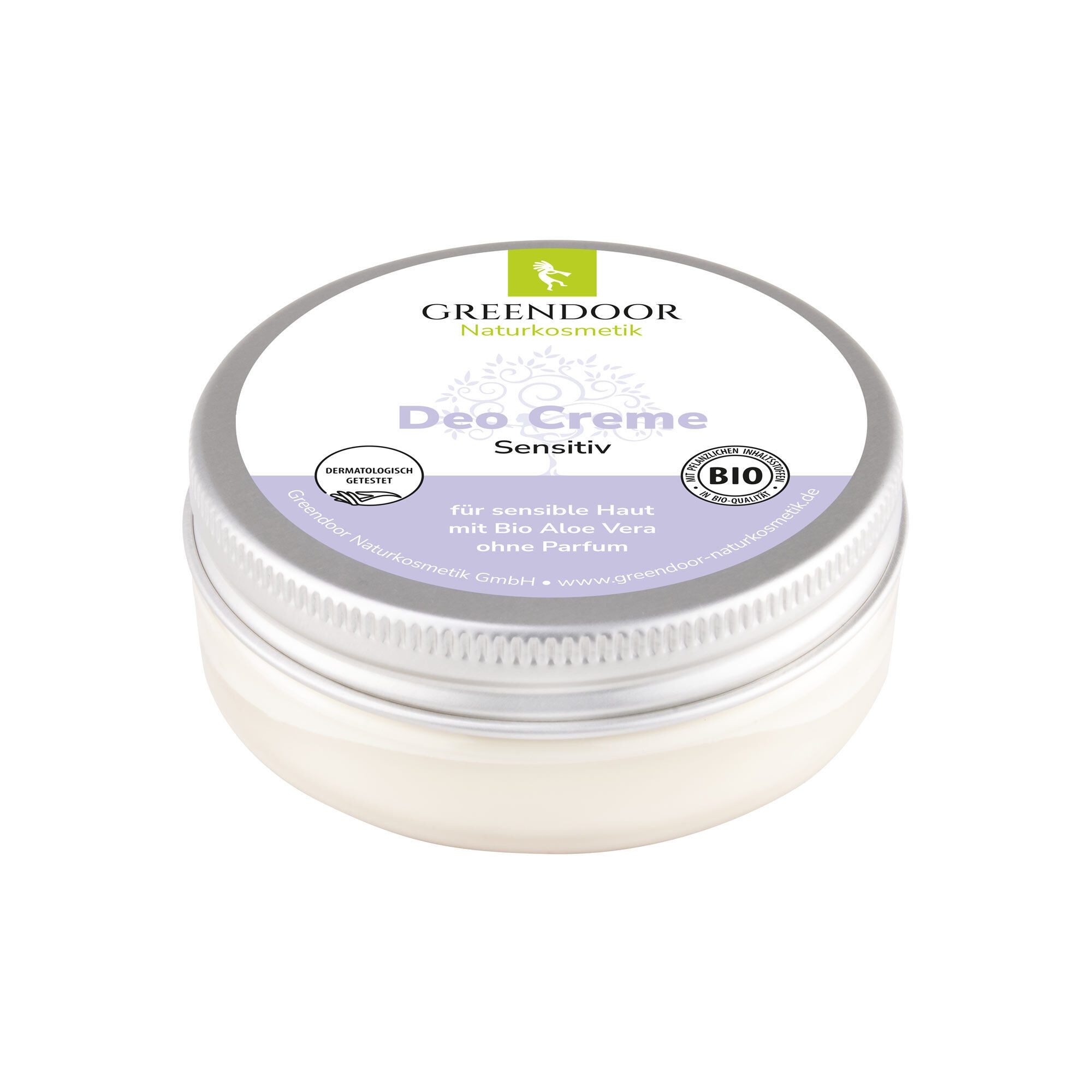 GREENDOOR Deo-Creme Deo Creme Sensitiv, parfumfreies Deodorant