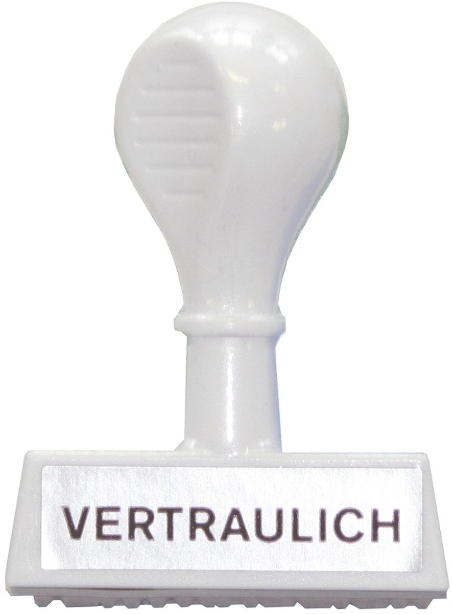 WEDO Stempel Textstempel -Vertraulich-