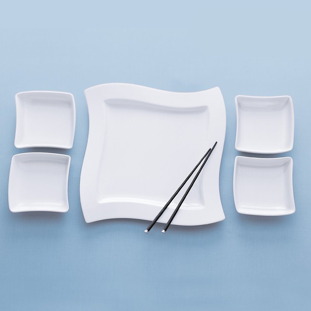 Villeroy & Boch Müslischale NewWave Schälchen, Porzellan, (1-tlg), Premium Porcelain, mikrow.- & spülm.sicher, Made in Germany