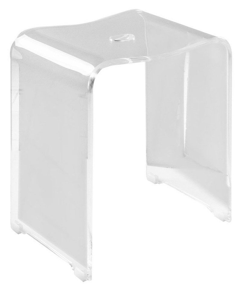 Ridder Dusch- und Badhocker TRENDY Badhocker 40x48x27,5cm, transparent, Ridder-A211100
